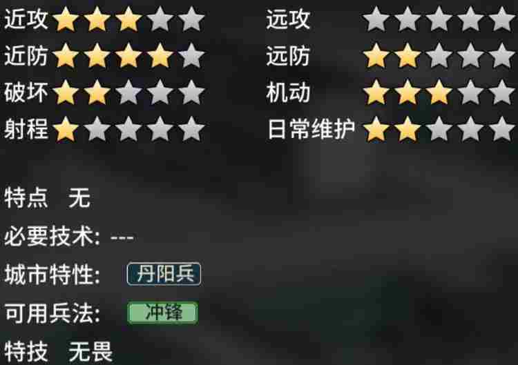 汉末霸业步兵有什么特殊兵种 步兵特殊兵种介绍图3