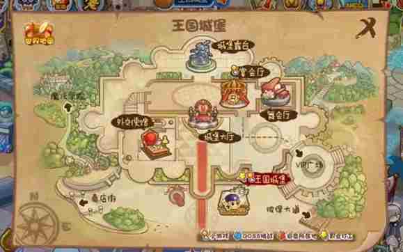 洛克王国世界魔法学院怎么去 洛克王国世界魔法学院入口位置图1
