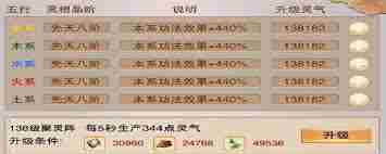 想不想修真聚灵阵怎么升级 提升聚灵阵上限的方法图2