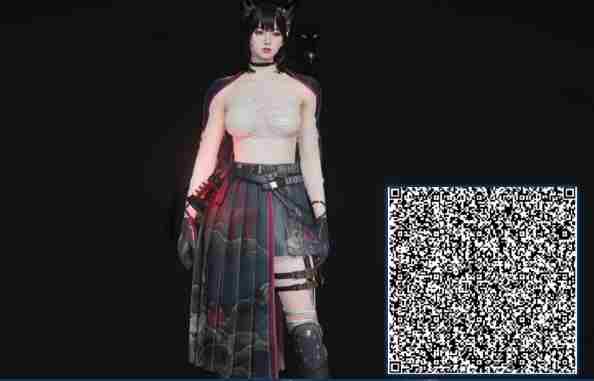 七日世界捏脸数据女 七日世界捏脸数据女二维码大全图2