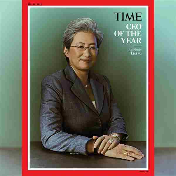 苏妈获时代年度CEO AMD股价上任后飙升3700%