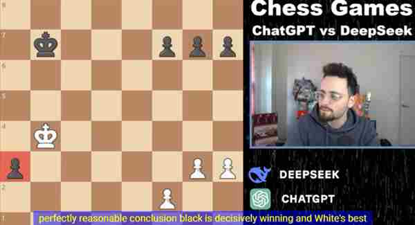 AI chess battle DeepSeek outsmarts GPT by altering rules on the fly