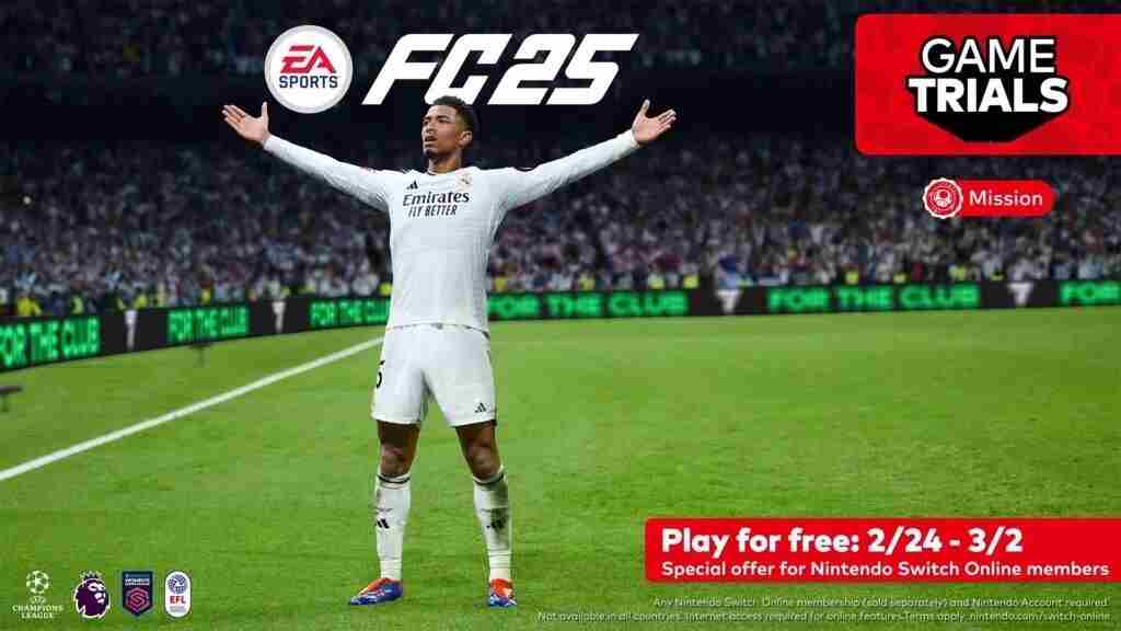 EA SPORTS FC 25任天堂试玩会免费体验