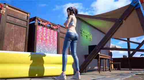 最终幻想7重生蒂法紧身牛仔裤Mod体验方法