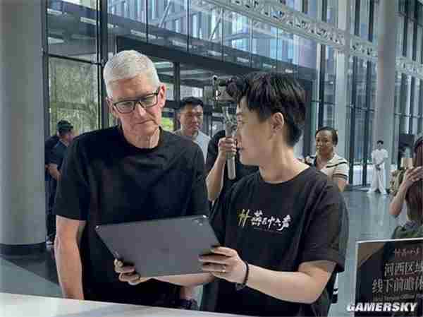 苹果总裁库克中国行点赞网易燕云十六声河西版