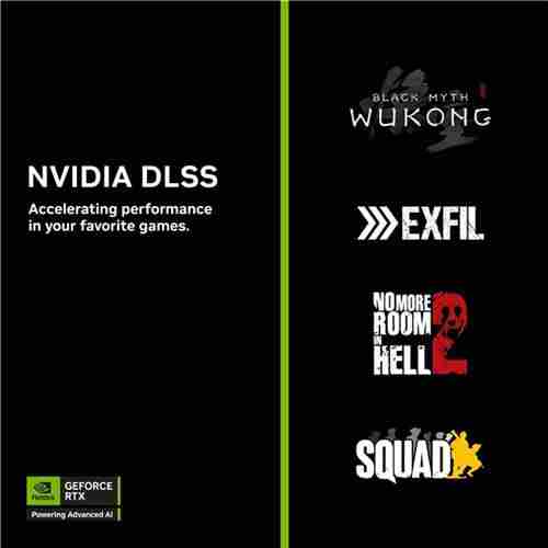 GeForce RTX 5060系列显卡发布支持DLSS 4多帧生成多款游戏受益