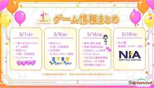 学园偶像大师庆祝一周年活动开启秦谷美铃新偶像LIVE首秀