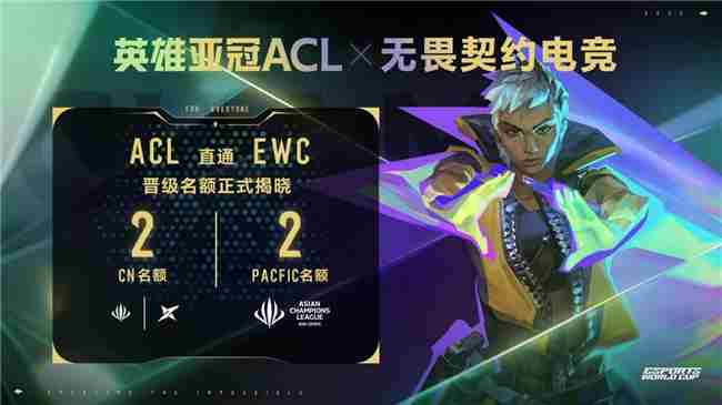 英雄亚冠ACL无畏契约电竞赛程赛制及世界杯晋级介绍