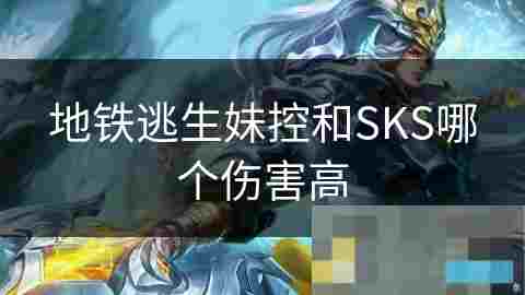 地铁逃生武器对比 SKS与妹控伤害哪家强