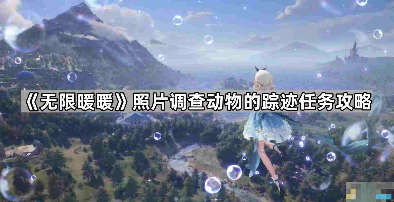 无限暖暖照片调查动物踪迹任务攻略大全