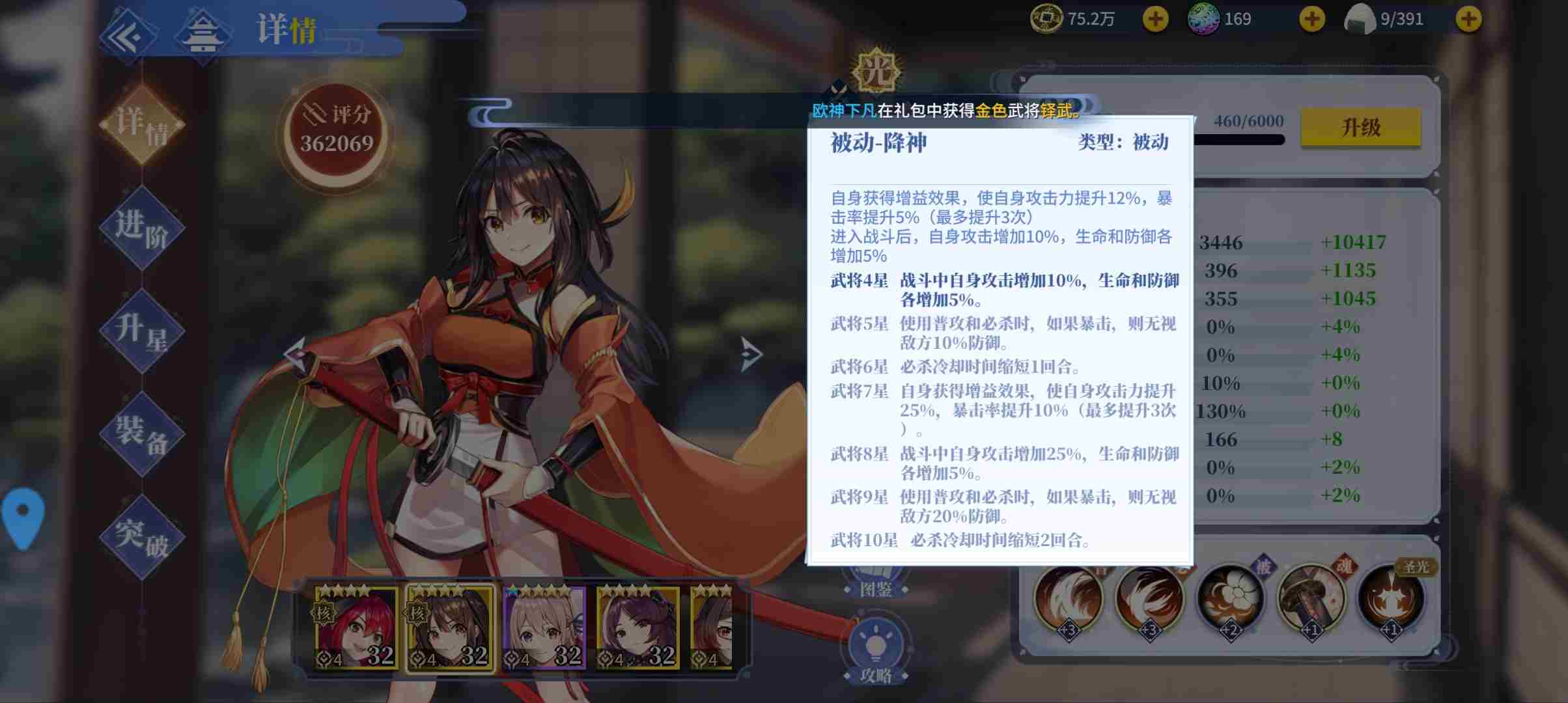椿之歌新手阵容搭配攻略 前期阵容搭配推荐图片3