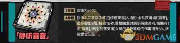 《绝区零》静听嘉音驱动盘属性效果介绍