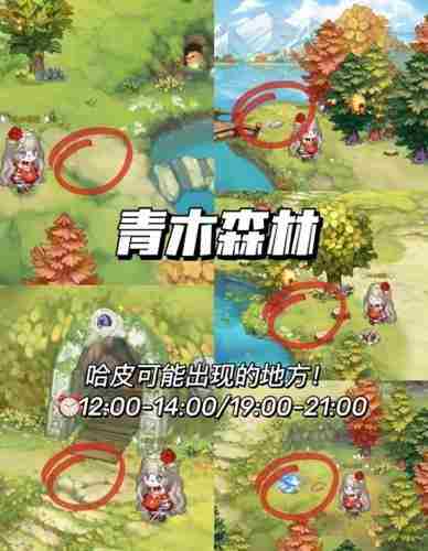 奥比岛手游哈皮位置查询