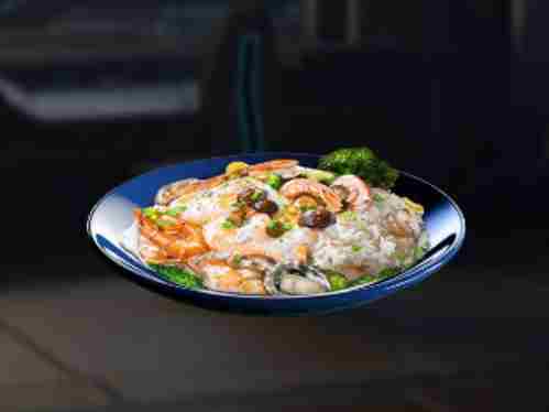 星球重启游戏特色美食制作白汁菌菇河鲜饭攻略