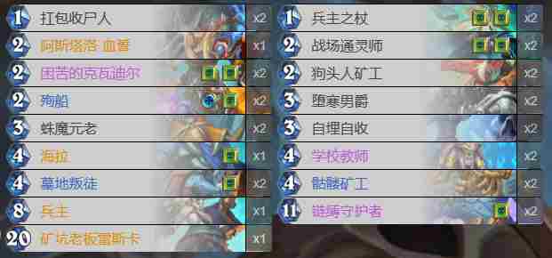 《炉石传说》荒芜之地疫病DK卡组攻略