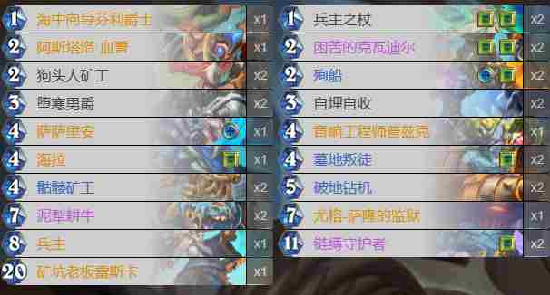 《炉石传说》荒芜之地疫病DK卡组攻略