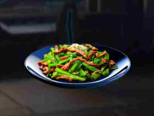 《星球重启》青菜炒肉丝怎么做
