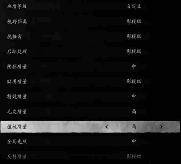 《黑神话悟空》画质设置a卡推荐