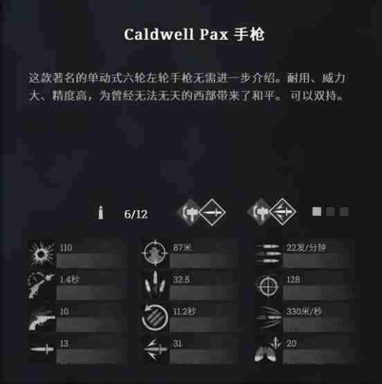 《猎杀对决》caldwellPax手枪好用吗