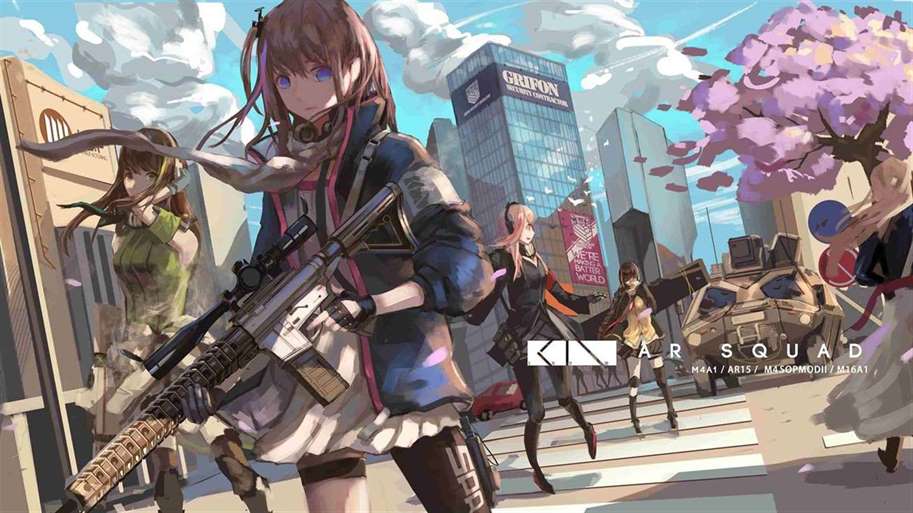 《少女前线》ZB26夜衔蝉皮肤一览