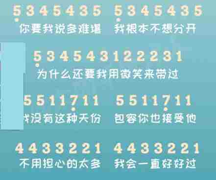 《元梦之星》乐谱大全图片一览