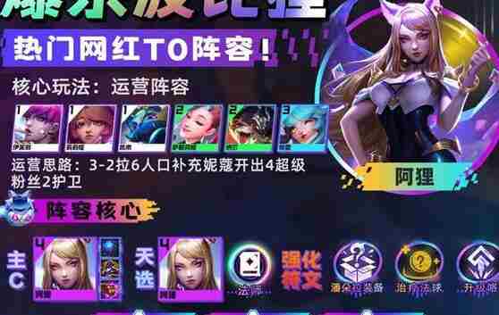 《金铲铲之战》爆杀波比狸阵容怎么玩
