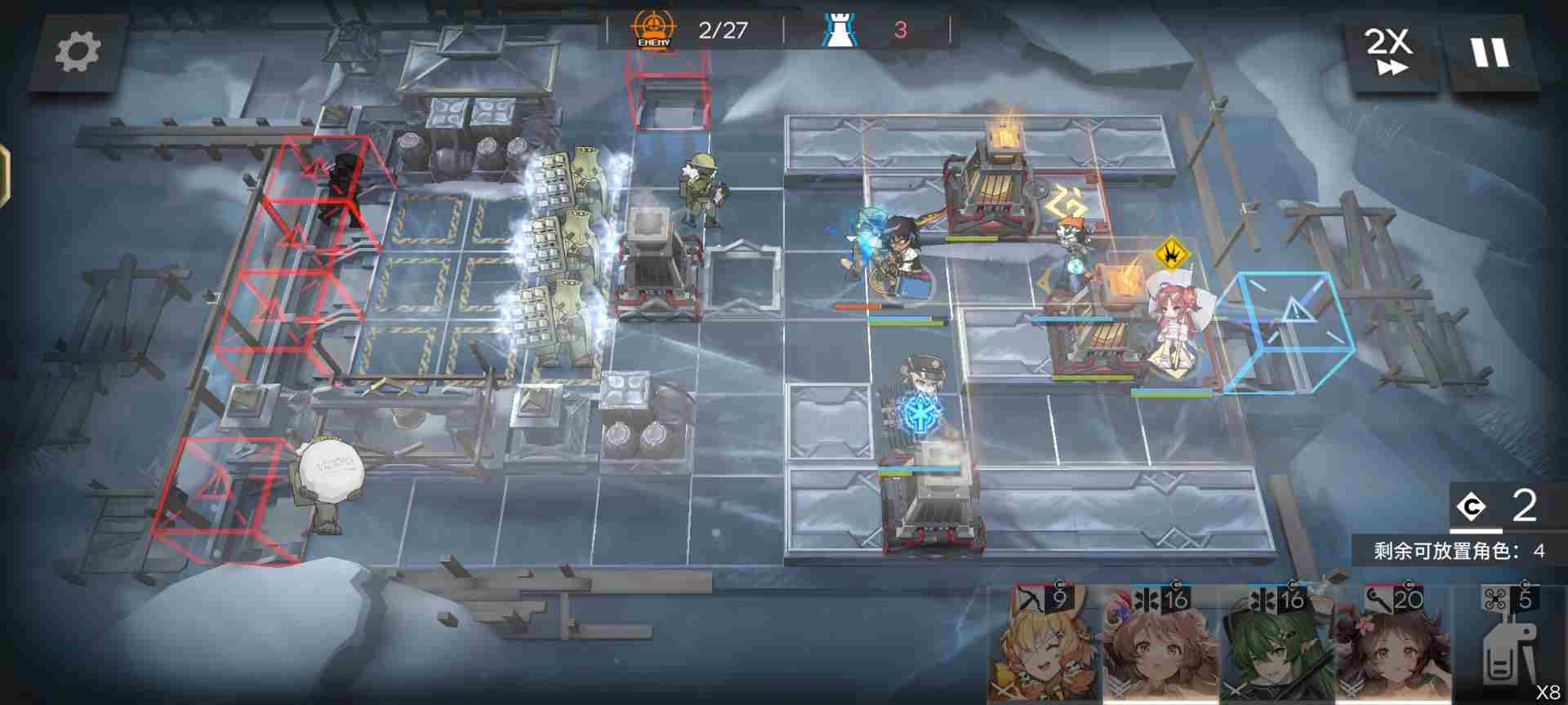 《明日方舟》RS-8摆完挂机打法介绍