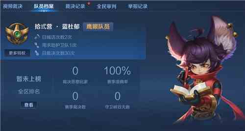 王者荣耀鹰眼护卫队会被取消资格吗 准确率低有影响吗