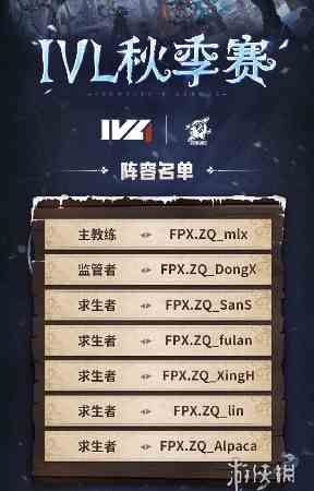 IVL秋季赛阵容名单公布 IVL秋季赛大名单一览2024图3