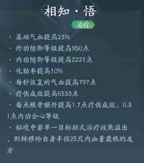 剑网3无界长歌技能大全 剑网3无界长歌门全技能汇总图25
