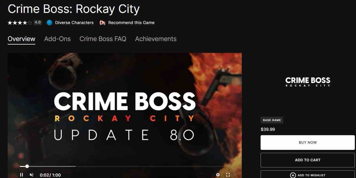 法外枭雄滚石城steam价格介绍图2