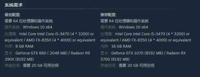 Kiborg配置要求推荐图1