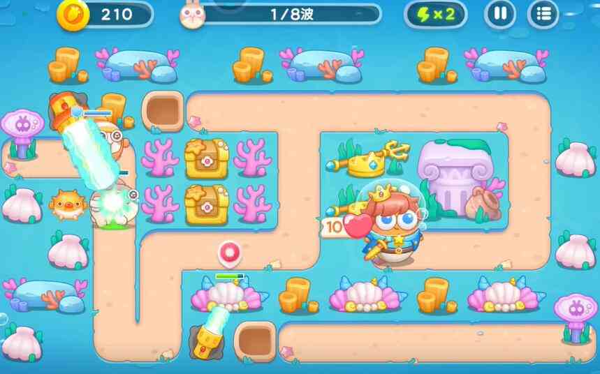 保卫萝卜4海的闺女第八十六关怎么过 保卫萝卜4海的闺女第86关攻略图1