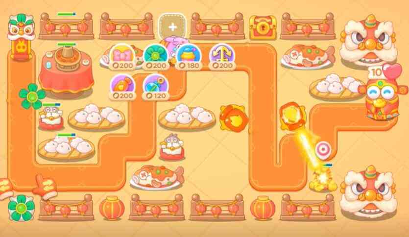 保卫萝卜4福神大作战第1关怎么过 第1关过关方法分享图3
