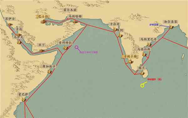 梦回大航海神秘舰队位置图6