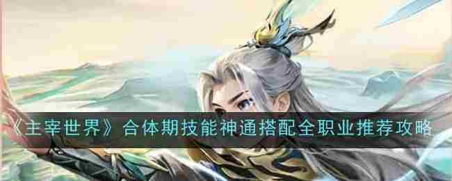 主宰世界合体期全职业技能神通搭配方法