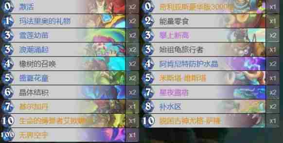 炉石传说星舰德卡组怎么搭配