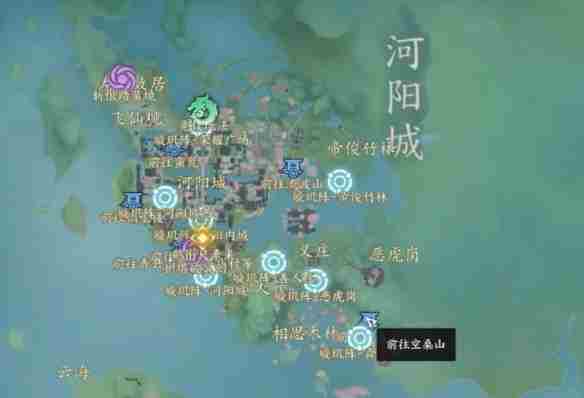 《诛仙世界》传送点璇玑阵开启路线一览