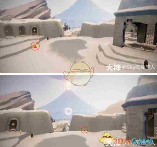 《光遇》12.20大蜡烛季节蜡烛位置图