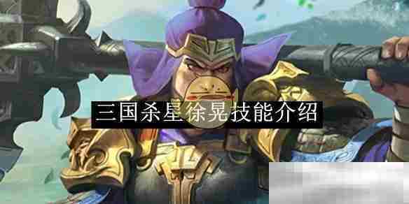 三国杀星徐晃技能攻略推荐
