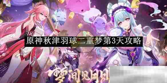 原神秋津羽球二重梦第三天攻略技巧