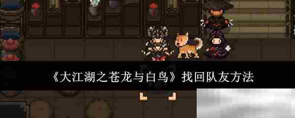 大江湖之苍龙与白鸟找回队友全攻略