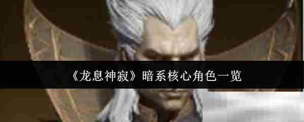龙息神寂暗系核心角色盘点