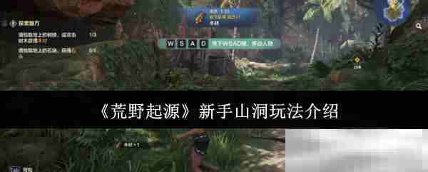 荒野起源新手山洞探险方法