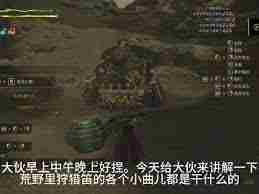 怪物猎人荒野笛旋律效果介绍与使用方法