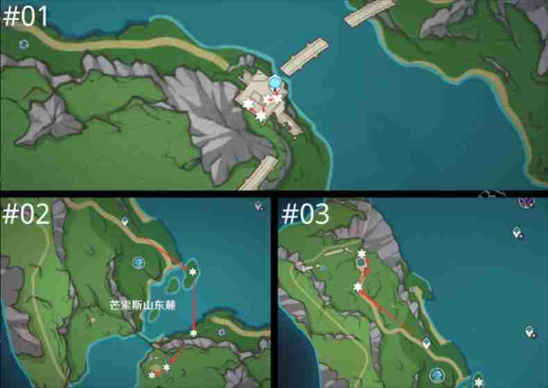原神子探测单元采集轮完整路线攻略
