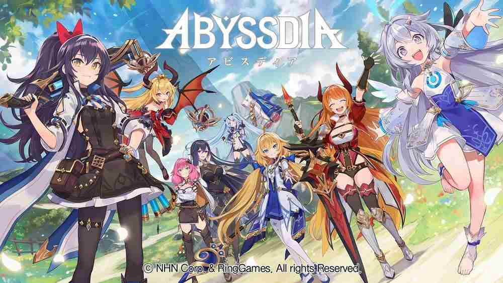 Abyssdia发布主视觉图及五大主角立绘曝光