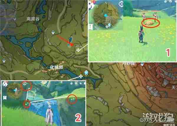原神劫波莲采集最优路径方法