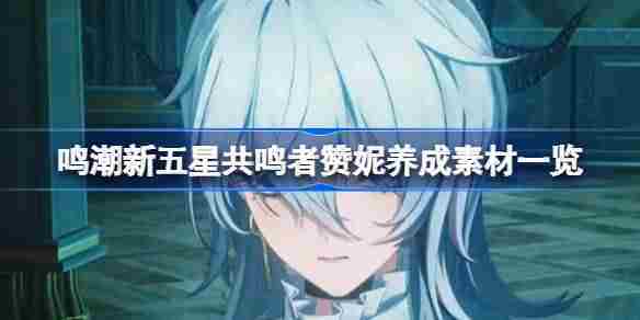 鸣潮赞妮五星共鸣者养成必备素材清单