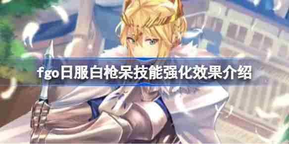 FGO日服白枪呆技能强化效果介绍与推荐
